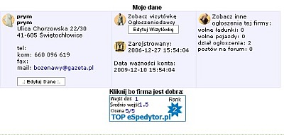 ikona TOP espedytora