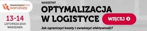 Warsztaty - logistyka 13- 14 listopada